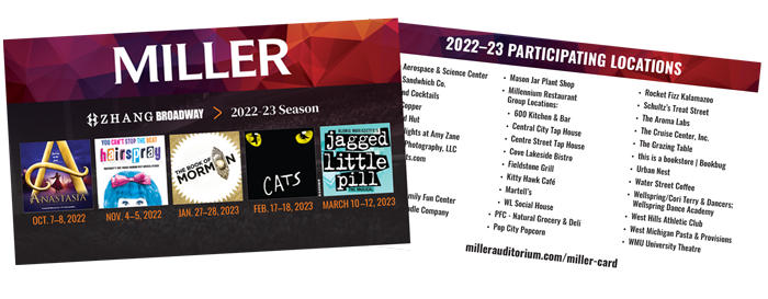 Miller Card for 2022-23