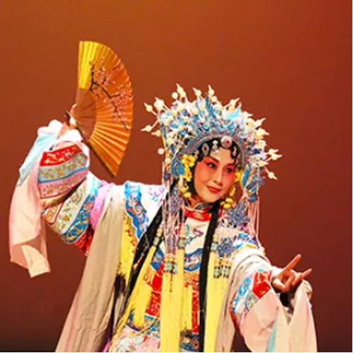 A Japanese cultural dancer
