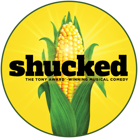 Shucked show logo picturing an ear of corn
