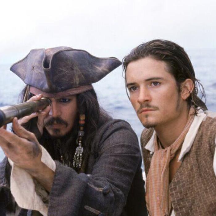Scene from the Disney’s Pirates of the Caribbean: Curse of the Black Pearl Live