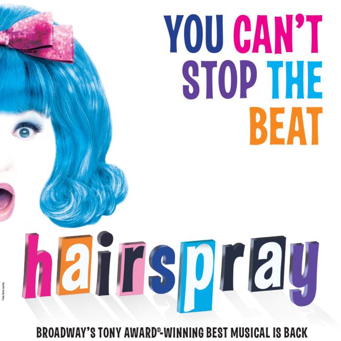 Hairspray Logo You can't stop the beat.